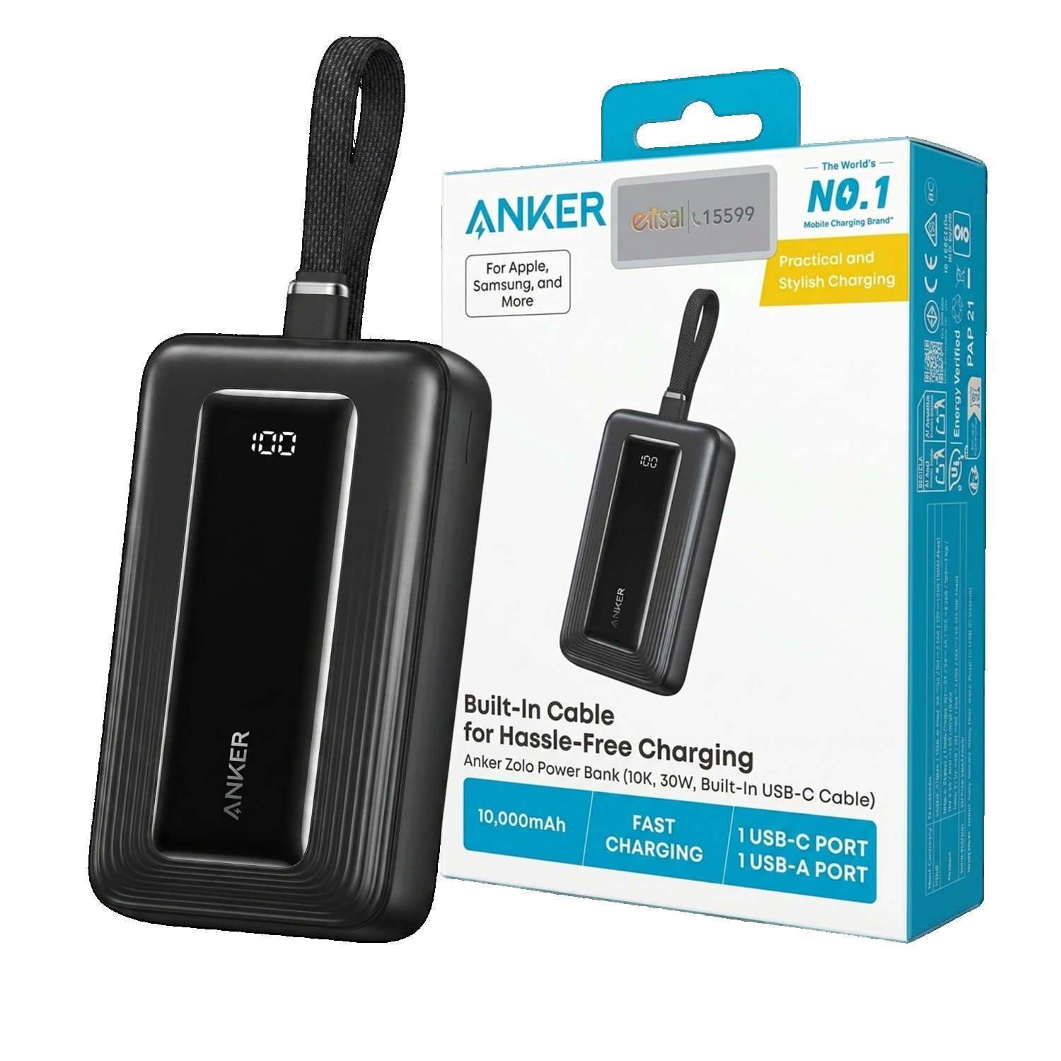 Anker Zolo Power Bank 10000mAh 30W