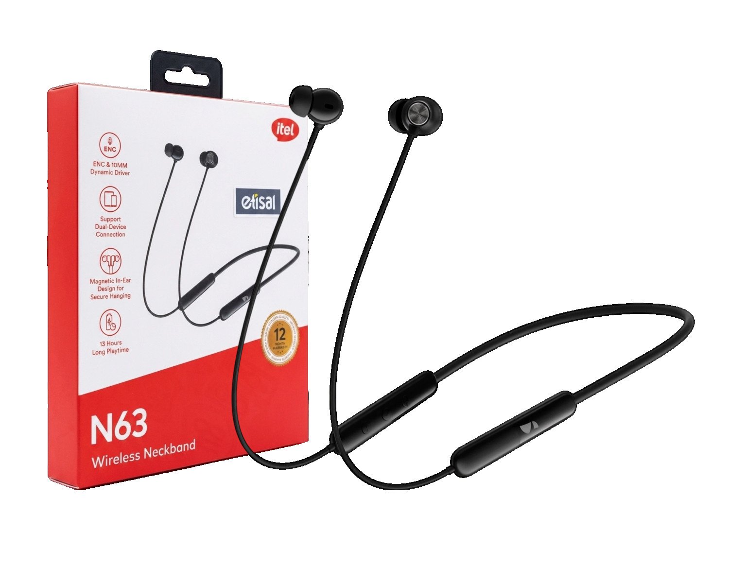 Itel N63 Wireless Neckband