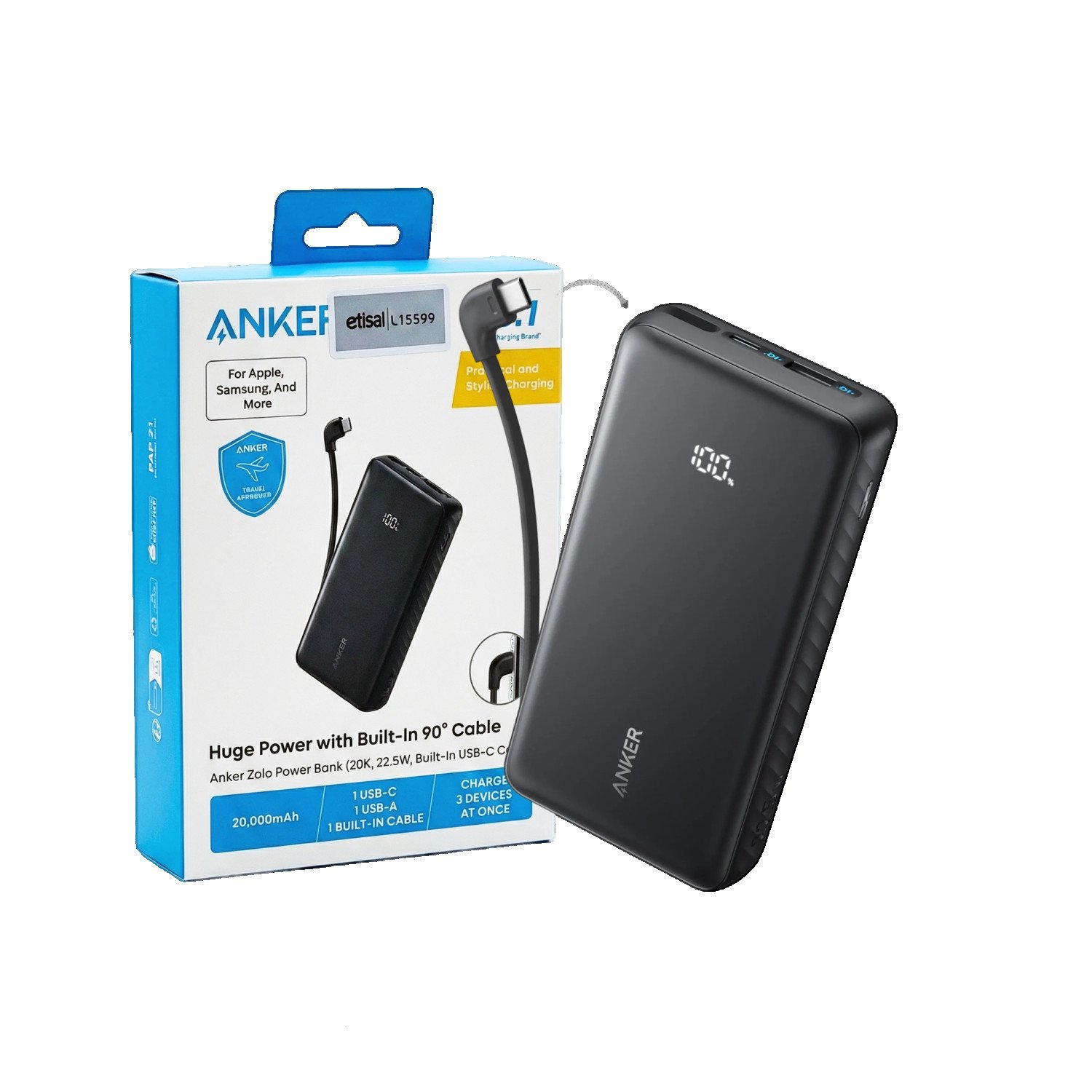 Anker Zolo A110E Power Bank 20000mAh